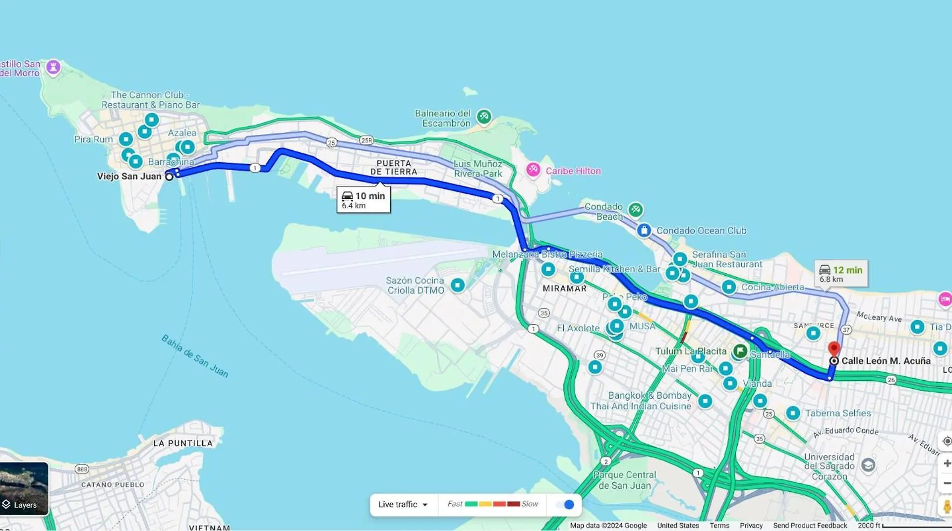 Prime Apartment Near Beach, Dining & Nightlife! San Juan